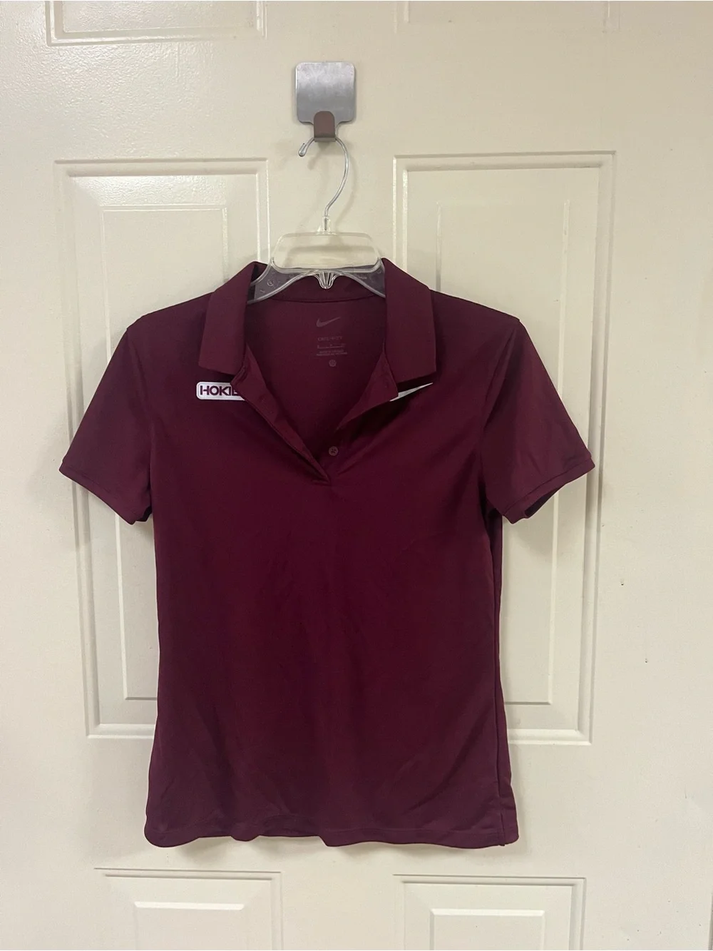 VT Hokies Nike Women’s Maroon Polo Shirt